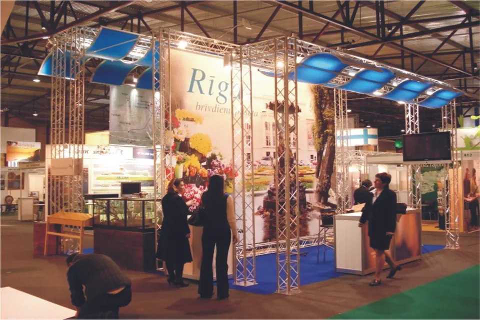 Rīgas stends, Latvija 2015. Izstāžu stenda dizains, ražošana un montāža, EVENT MORE