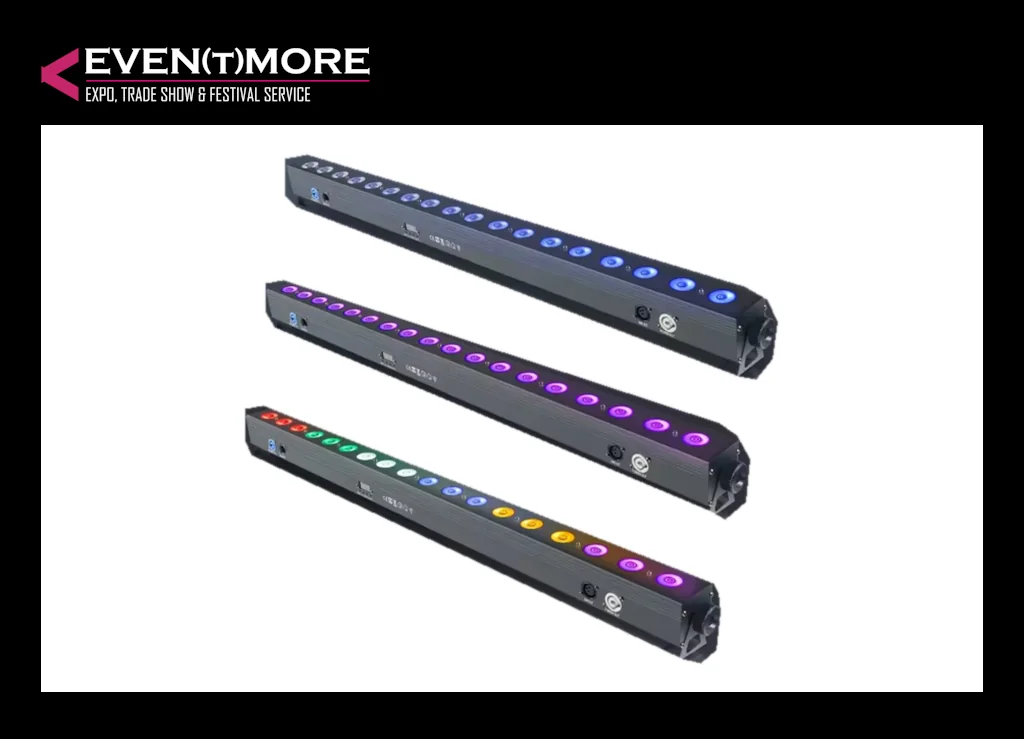 LED BAR 18×18W RGBWA+UV (6in1)