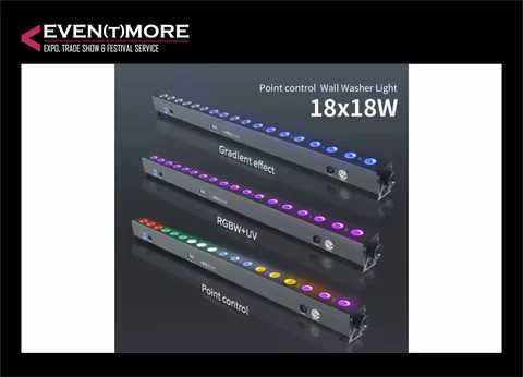 LED BAR 18×18W RGBWA+UV (6in1)