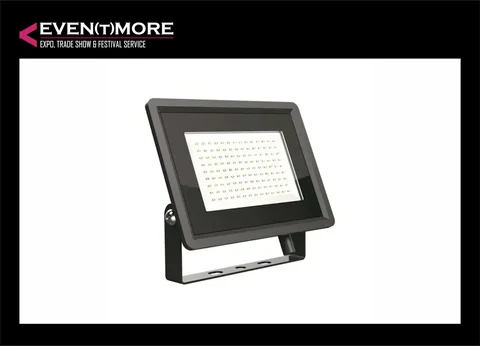 LED prožektors 100W, auksti balta gaisma